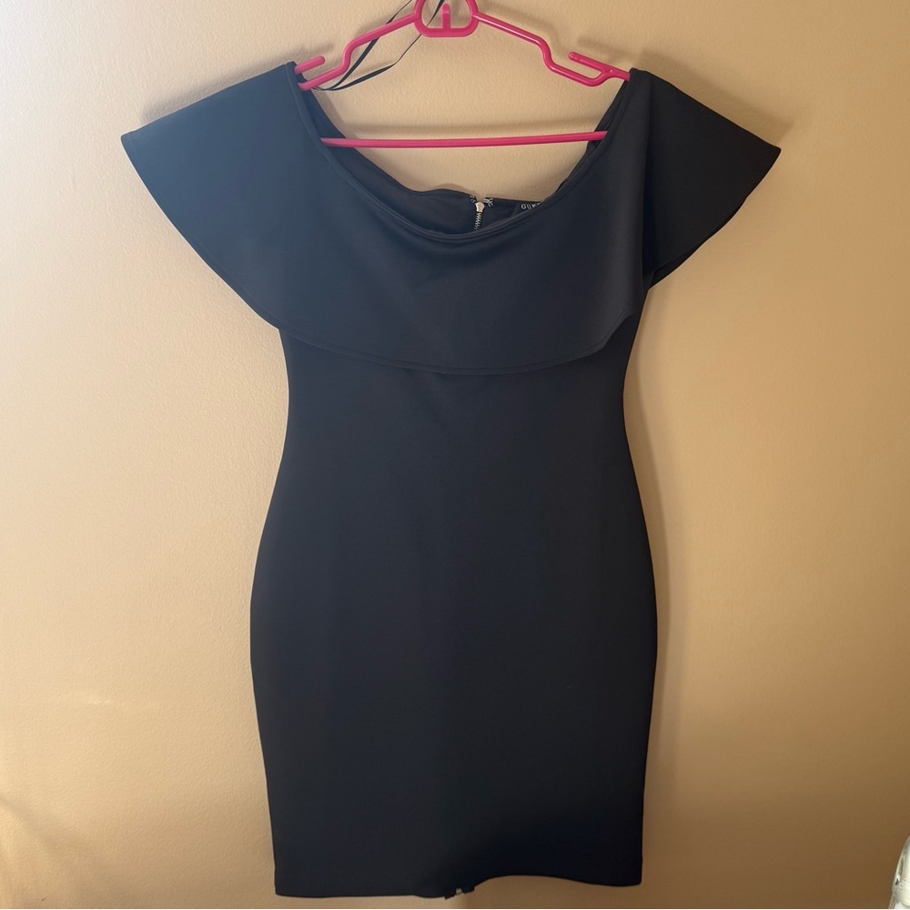 Guess Elegant Black Mini Dress